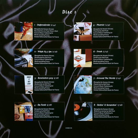 Daft Punk Homework X2LPS