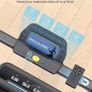 Treadmill for Home Foldable, 12km/h Folding Treadmill with 12% Incline, 2.75HP Quiet Walking Pad with Handle Bar, Bluetooth App & Magnetic Remote Control, 300LBS Capacity, LED Display Image 5