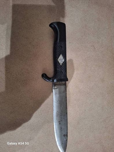 Vintage Mid Century German Scout Knife Fahrtenmesser Restoration Project