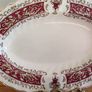 18 pcs Myott Ironstone Ware,  Handled Soup Bowls And Plates Rialto Marone Image 8