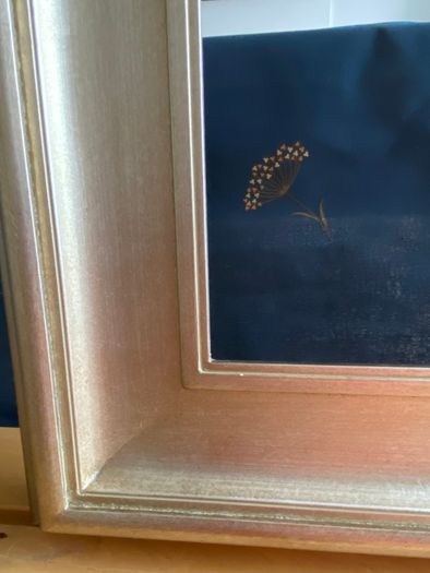 Large Frame Brushed Gold