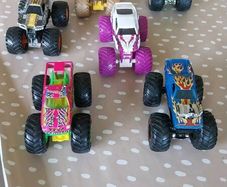 Monster jam trucks