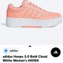 Brand New Adidas Bold 3.0 Cloud White Trainers - Womens - Size - U.K.3.5 - RRP - 123.00 - Open To Offers!! Image 4
