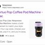 nespresso coffee machine & milk frother brand new Image 5