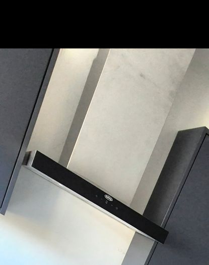 Belling 60cm black extractor fan