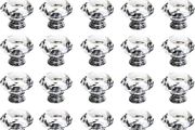 25Pcs Crystal Door Knob, 30MM Diamond Drawer Knobs Crystal Door Handles Diamond Pulls for Home Kitchen Office Chest Cabinet Drawer (FREE POSTAGE)