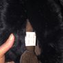 Black Leather & Fur Vintage Ankle Boots Image 10