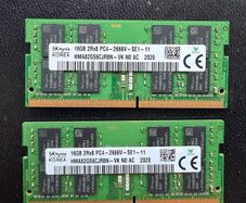 Hynix Ram 32gb Ddr4 2666mhz (2x16gb)hma82gs6cjr8n-vk