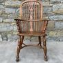 Late Victorian high back Windsor Armchair. Image 6