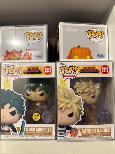 Variety of funkos