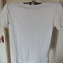 The Red Bridge Company white t-shirt with zip Unisex size M Postage included Image 2