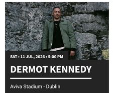 Dermot Kennedy tickets