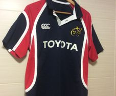Munster Jersey. Season 2005/2006. Official Canterbury Mens Alternate Jersey. Authentic Original From 2005. Not A Modern Day Remake.