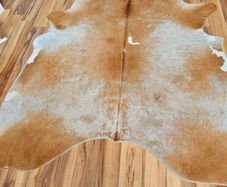 Cow hide rug