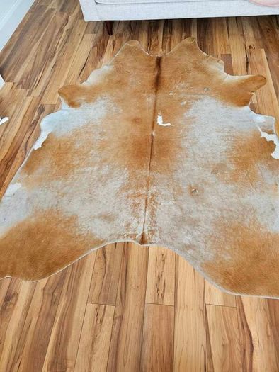 Cow hide rug
