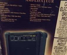 burswood electric guitar amp