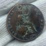 GB Victoria 1855 half penny Image 2