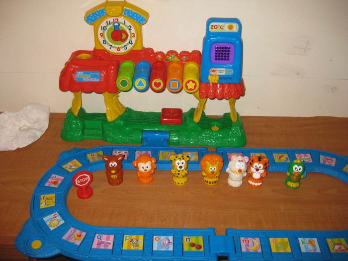 Vtech Smartville Alphabet Teaching Train Station