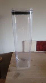 Free Plastic Spaghetti Canister