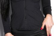 black shirt xs