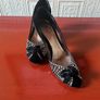 Very Expensive Magrit Diamante Velvet Shoes Size 40 Image 9