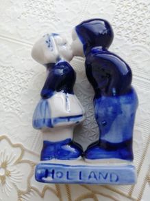 Vintage blue Delph Holland Dutch