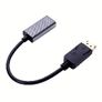 DP to HDTV Adapter Cable - 4K HD USB-Powered DisplayPort to HDTV Converter for Desktop Laptop Graphics Card, External TV Projector, 360 Rotating DP to HDTV Adapter, Laptop Display Adapter, Sleek Metallic Finish, Highquality Cable Image 2