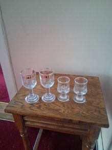 Vintage liqueur Glass Collection
