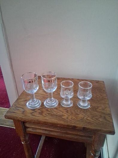 Vintage liqueur Glass Collection