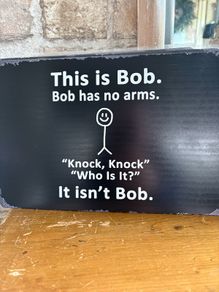 New 30cm x 20cm metal sign