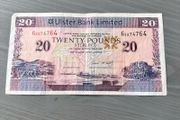 NORTHERN IRELAND 20 Pounds 2007, Ulster Bank Limited