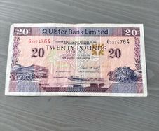 NORTHERN IRELAND 20 Pounds 2007, Ulster Bank Limited