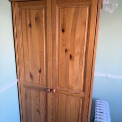 Pine wardrobe