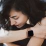 Pack 5 Silicone Straps Compatible with Fitbit Versa 2 Strap/Fitbit Versa Strap/Versa Lite Strap/Versa SE Strap, Classic Soft Replacement Sport Wristbands Accessories for Women Men (Pack A, S) Image 3
