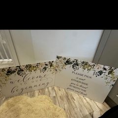 wedding welcome sign