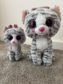 kitties mummy and baby kitty soft toys