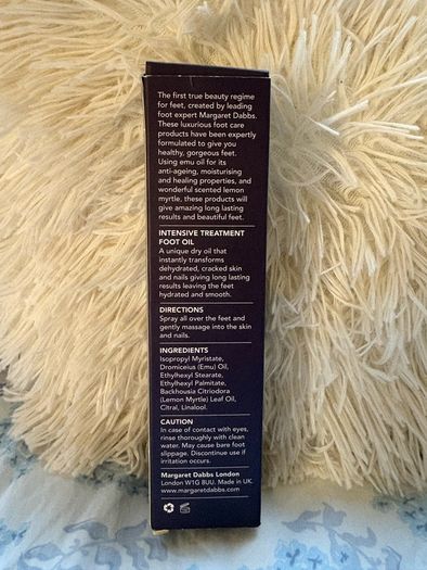 Margaret Dabbs London foot lotion + oil