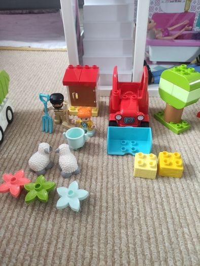 LEGO Duplo Mixed Vehicles & Characters Lot - Disney Cars, Number Train & Town Sets