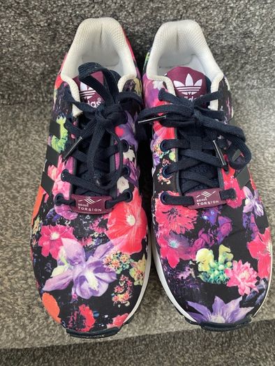 Floral Adidas Flux