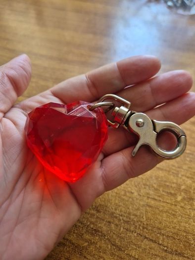 Big Heart Keyring