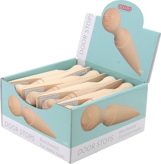 NEW SALE | Brand Beech Door Wedge, Stopper, Natural Beech Wood, Size: 15x3x3cm, Natural