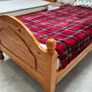 2 Solid wood bed frames - great condition Image 2