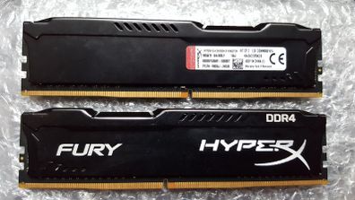 Kingston Fury Ddr4 2400 Mhz Ram 2 X 4 Gb