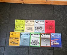 Lot of 9 Skyways The Journal of The Airplane 1920-1940 Book volumes 32- 40