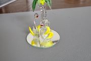 Glass crystal ornament