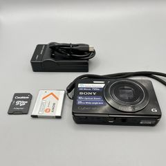 Sony Cyber-Shot DSC-W690 G 16.1MP Digital Camera - Black - Full Kit