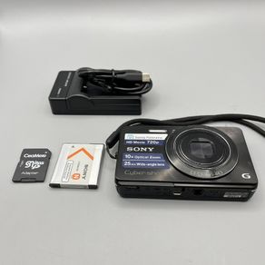 Sony Cyber-Shot DSC-W690 G 16.1MP Digital Camera - Black - Full Kit