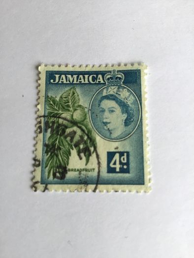Queen Elizabeth stamp (Jamaica)