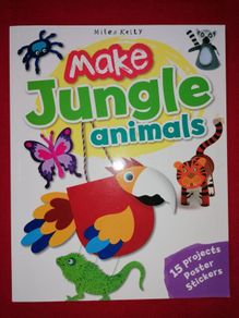 New "Make Jungle Animals" Art & Craft Book