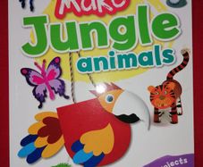 New "Make Jungle Animals" Art & Craft Book